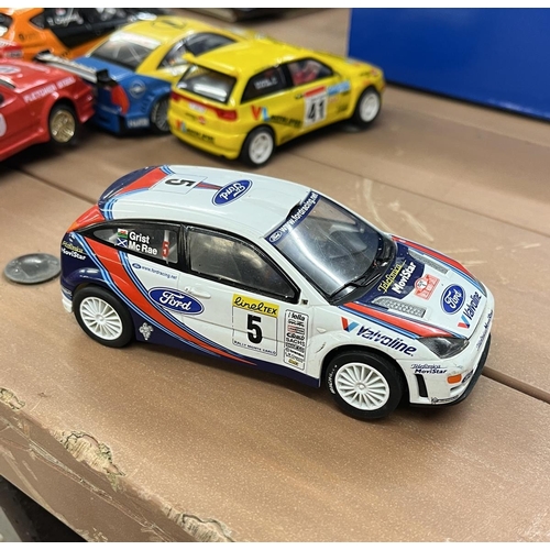 281 - Collection of Scalextric cars