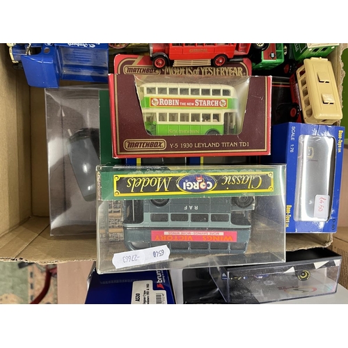 294 - Collection of mainly die cast buses