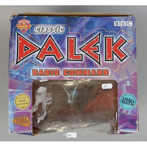 33 - Product Enterprise R/C Dalek from 1975's Doctor Who Genesis of the Daleks story in original A/F box