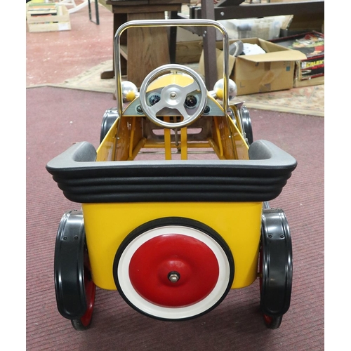 344 - Ride on peddle car in as new condition