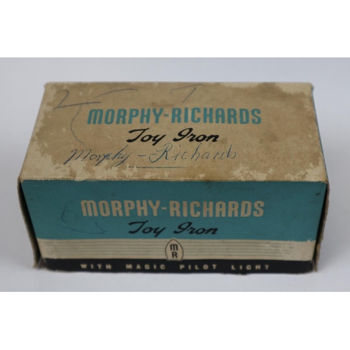 37 - Morphy Richards boxed toy iron