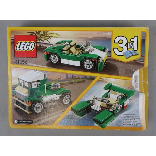 377 - 3 Lego sets in original boxes - 31056, 76010 and 40165