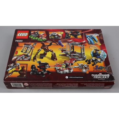 378 - Lego Superhero set Guardians of the Galaxy Nowhere Escape Mission in original box - 76020