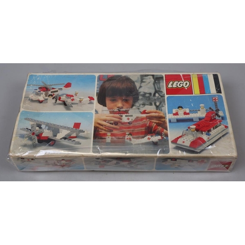 380 - Vintage Lego set 1976 Helicopter and Ambulance in sealed box - 386