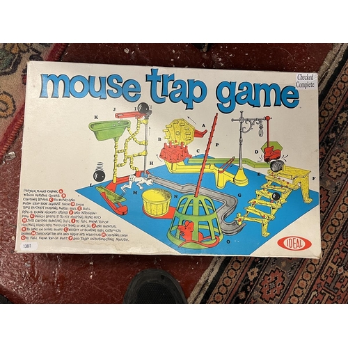 418 - 3 boxed games - Connect 4, Frustration and Mouse Trap