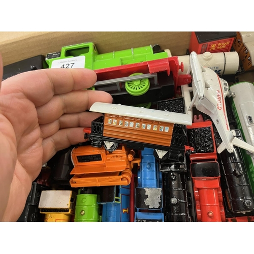 427 - Collection of die cast Thomas the Tank Engine vehicles