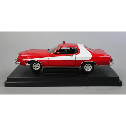 44 - Rare Starsky and Hutch Ford Gran Torino 1/18 scale