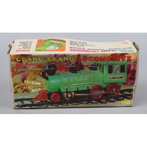 457 - Clang Clang battery powered locomotive in original box