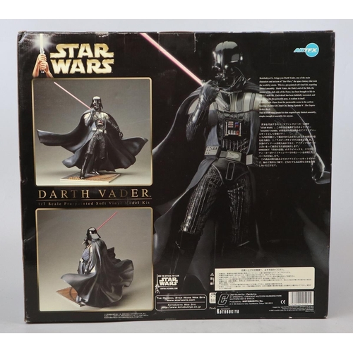 60 - Star Wars 1/7 pre painted vinyl model kit - Darth Vader in sealed box