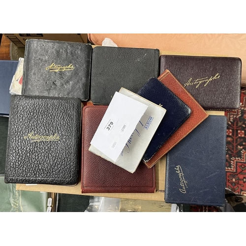 379 - Collection of autograph books