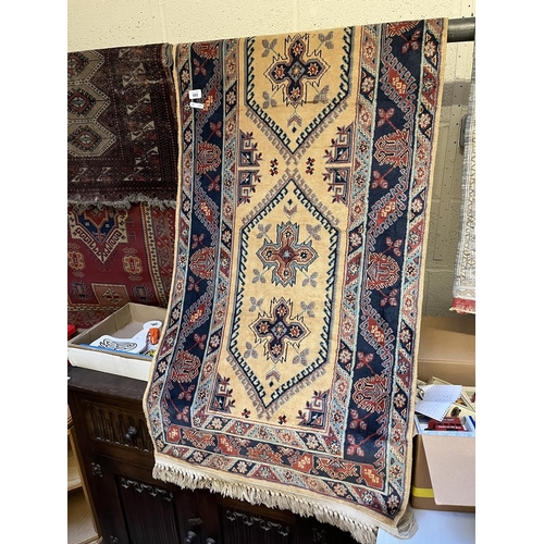 692 - Turkish style runner - Approx L244cm W70cm