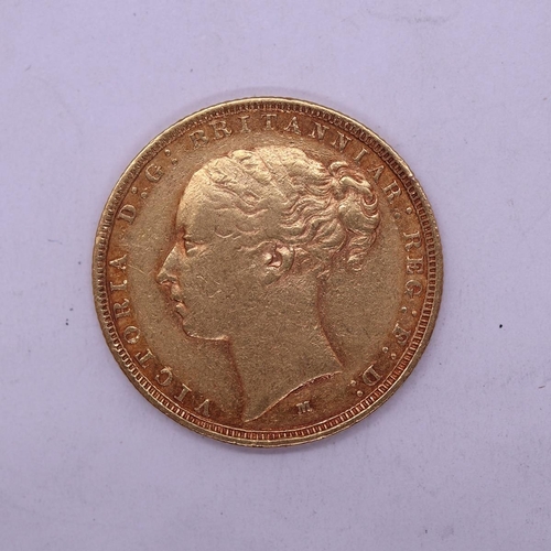 202 - Full gold sovereign 1881