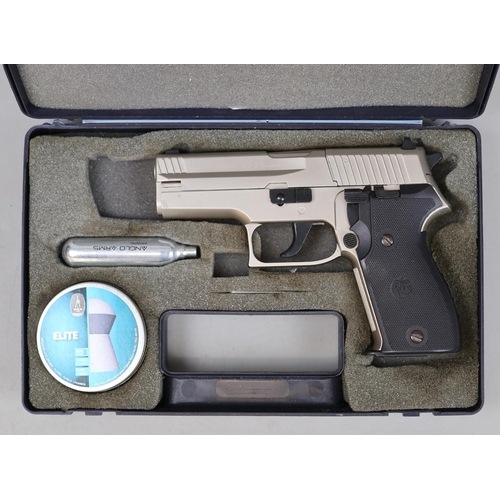 210 - Air pistol in case - RWS Mod C225