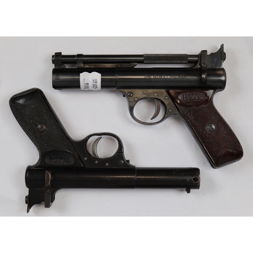 212 - 2 Webley Premier air pistols - 1 working 1 A/F