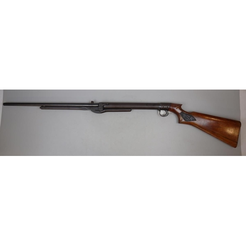 215 - BSA Standard No.2 .22 underlever T series air rifle from 1930's