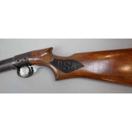 215 - BSA Standard No.2 .22 underlever T series air rifle from 1930's