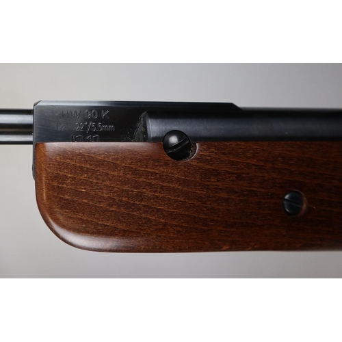 216 - Weihrauch .22 break barrel air rifle HW90K