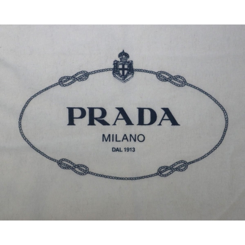 257 - Genuine Prada handbag with original dust bag and C.O.A