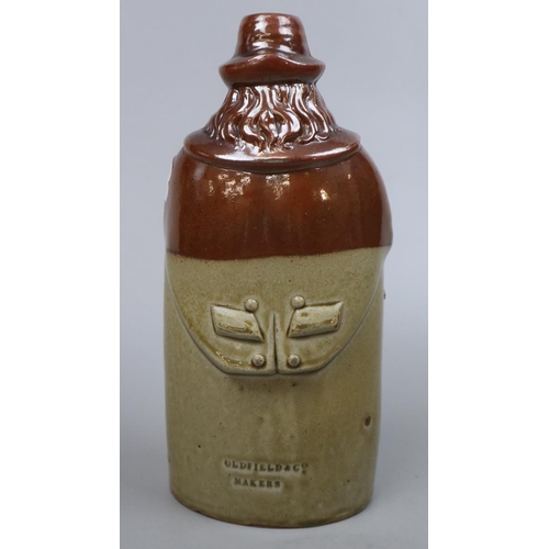 277 - Earthenware figure bottle Old Tom by Oldfield & Co. - Approx height: 27cm