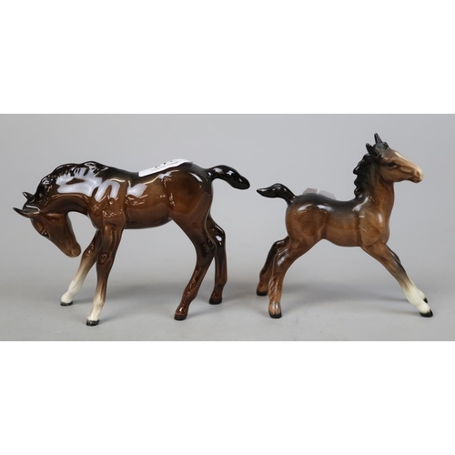 312 - 2 Beswick horses