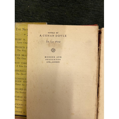 357 - The Lost World - by Arthur Conan Doyle First Edition