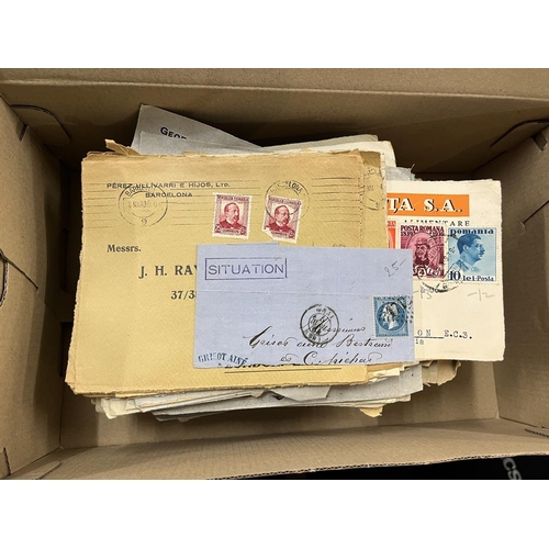 360 - Stamps - Foreign cover fronts only (est 500)