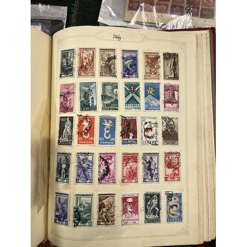 363 - Stamps - World album with general range (many 100's)