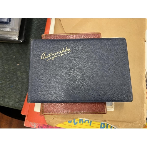 379 - Collection of autograph books