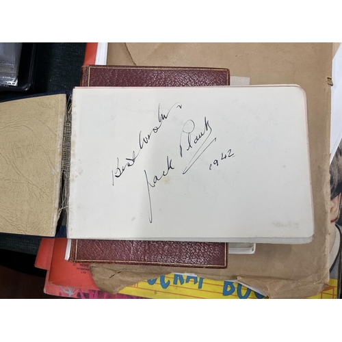 379 - Collection of autograph books