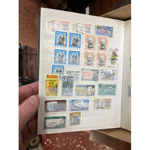 386 - Collection of stamps and world war memoribilia