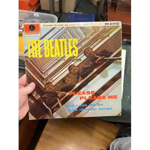 402 - Collection of Beatles records & ephemera