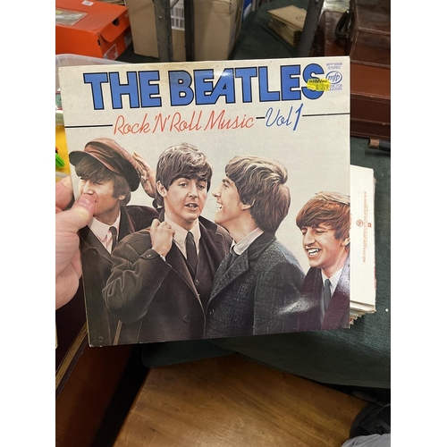 402 - Collection of Beatles records & ephemera