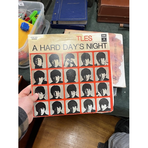 402 - Collection of Beatles records & ephemera