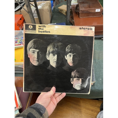 402 - Collection of Beatles records & ephemera