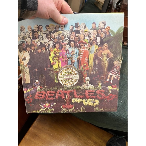 402 - Collection of Beatles records & ephemera