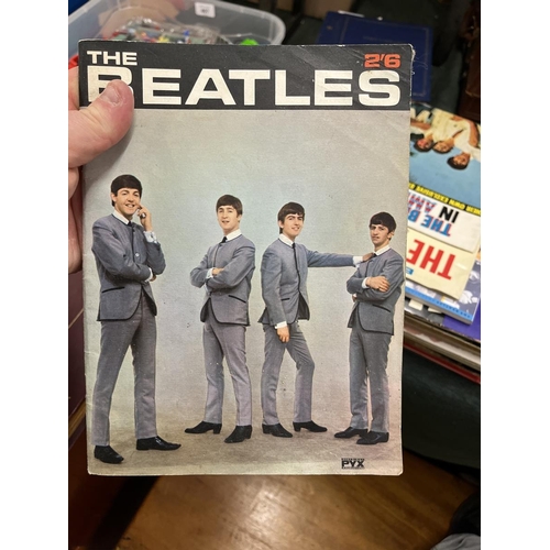 402 - Collection of Beatles records & ephemera