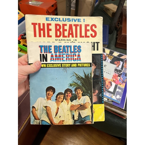 402 - Collection of Beatles records & ephemera