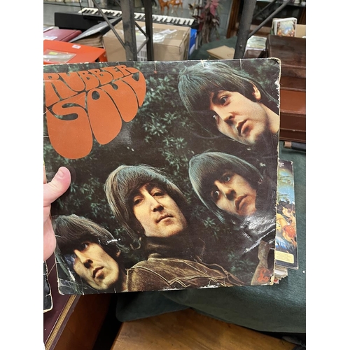 402 - Collection of Beatles records & ephemera