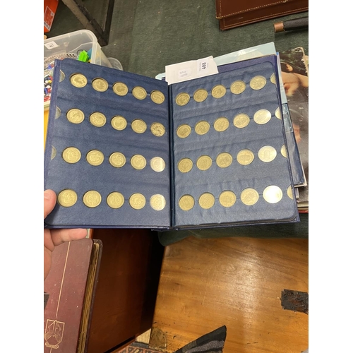 408 - 2 coin libraries with contents