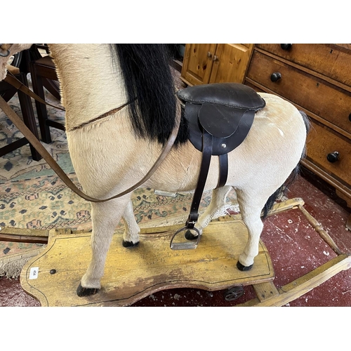 454 - Georgian rocking horse