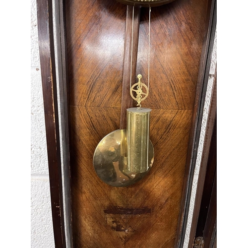 495 - Victorian single weight Vienna wall clock