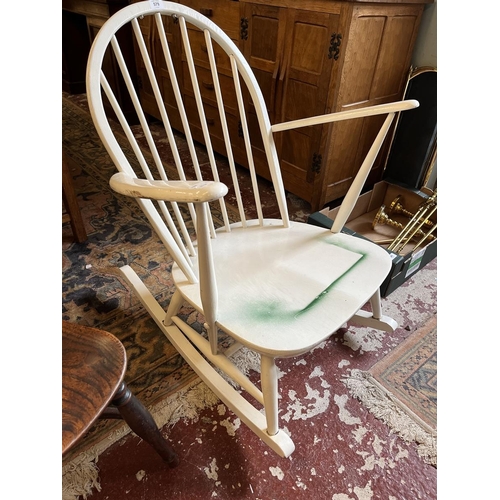 579 - Rocking Chair (white painted)