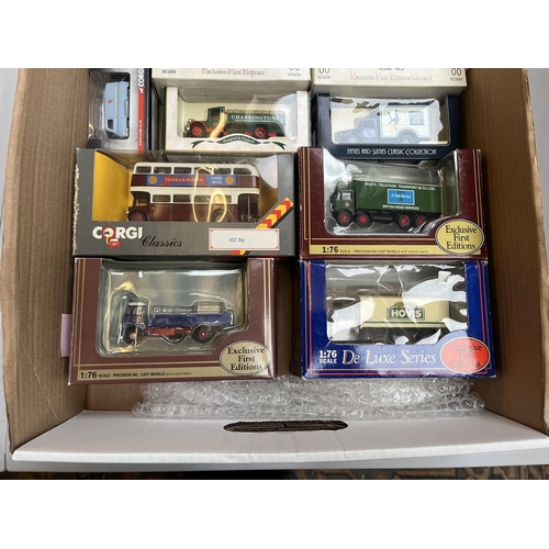 606 - Collection of boxed die cast vehicle to include Corgi and EFE