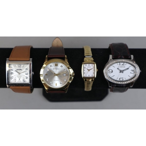 106 - 4 quartz watches all in working order