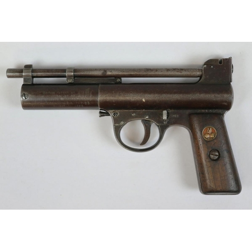 149 - Webley Mk1 .177 air pistol S/N 29142