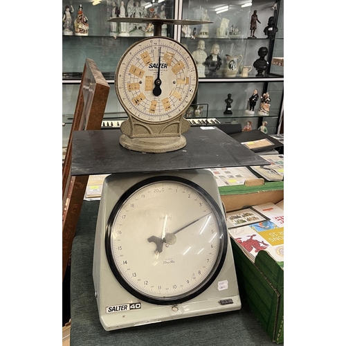 268 - 2 Salter weighing scales