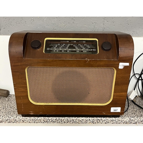 357 - Ferguson valve radio