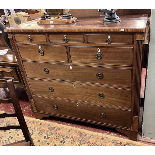 386 - Antique chest of 8 drawers