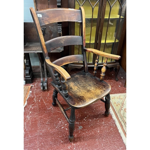 402 - Ladder back chair