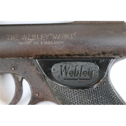 146 - Webley Mk1 .22 air pistol